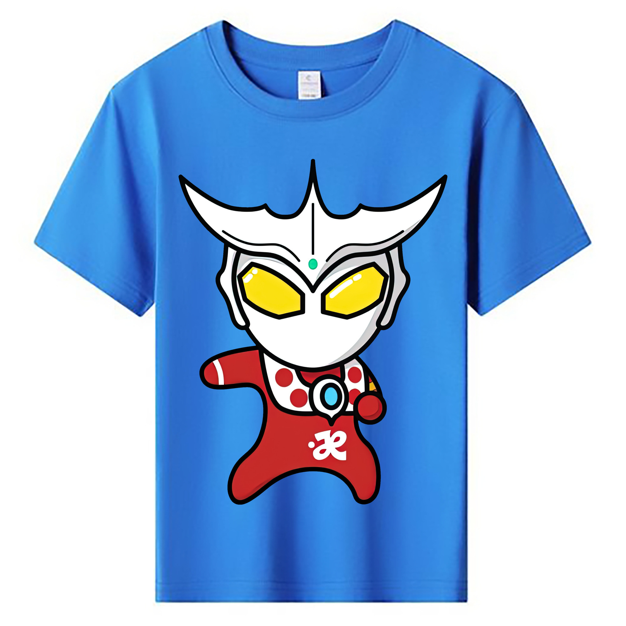 （画像用） ウルトラマン Ultraman 綿100％キッズTシャツ（フロントプリント）